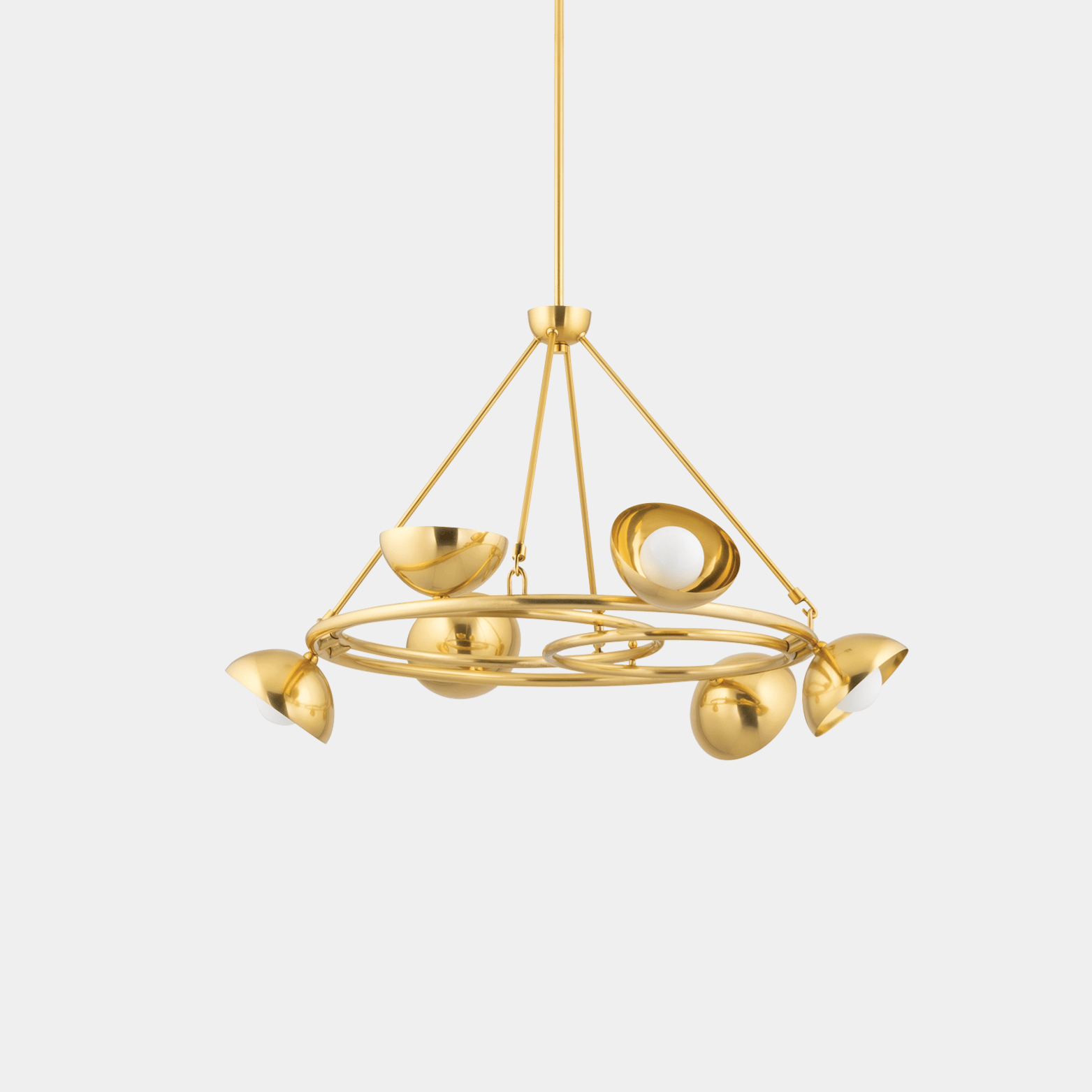 Small Oraibi Chandelier - Marble Lotus - Small Oraibi Chandelier