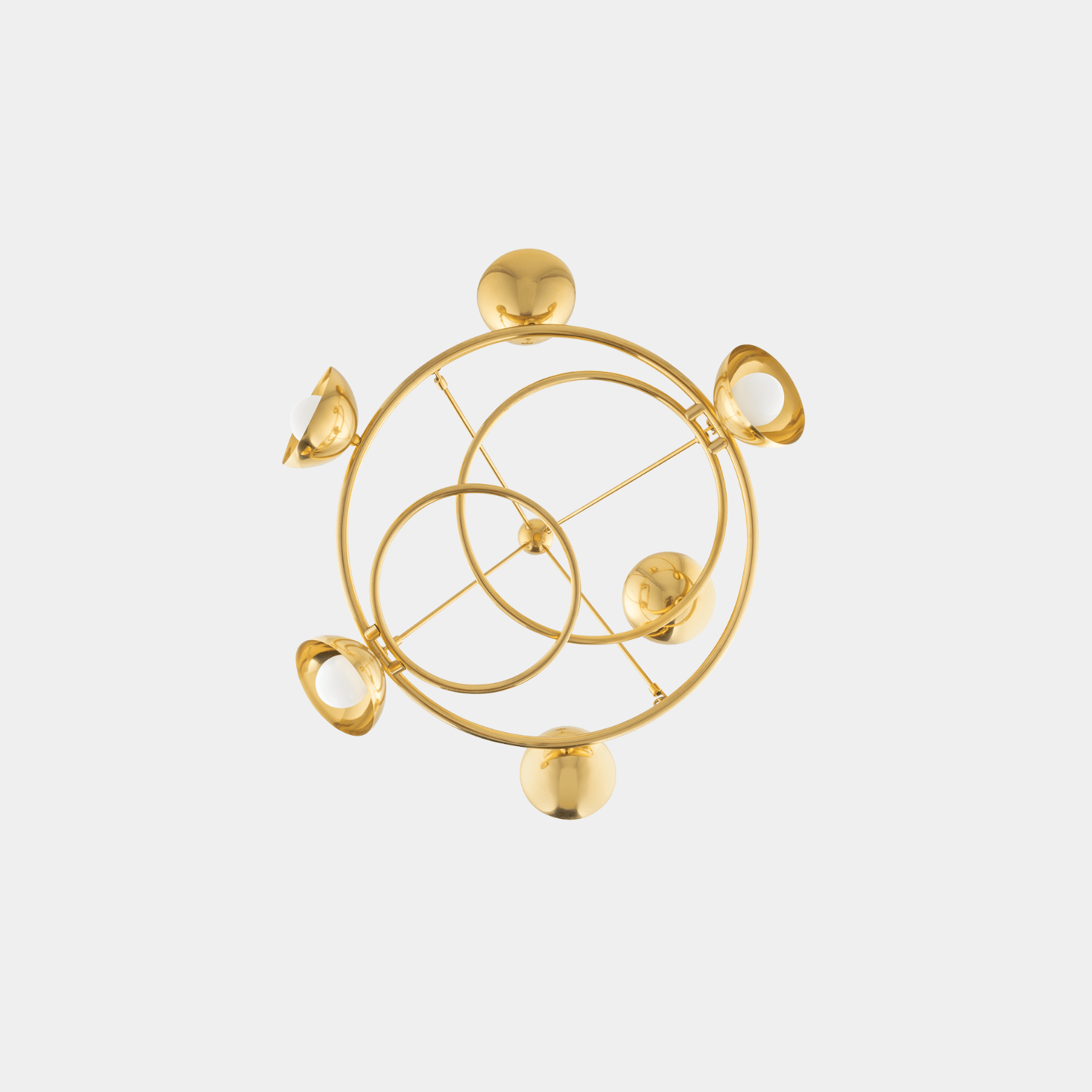 Small Oraibi Chandelier - Marble Lotus - Small Oraibi Chandelier