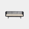 Spindle Daybed With White Cotton Mattress - Marble Lotus - Spindle Daybed with White Cotton Mattress