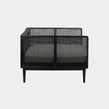 Spindle Daybed With White Cotton Mattress - Marble Lotus - Spindle Daybed with White Cotton Mattress