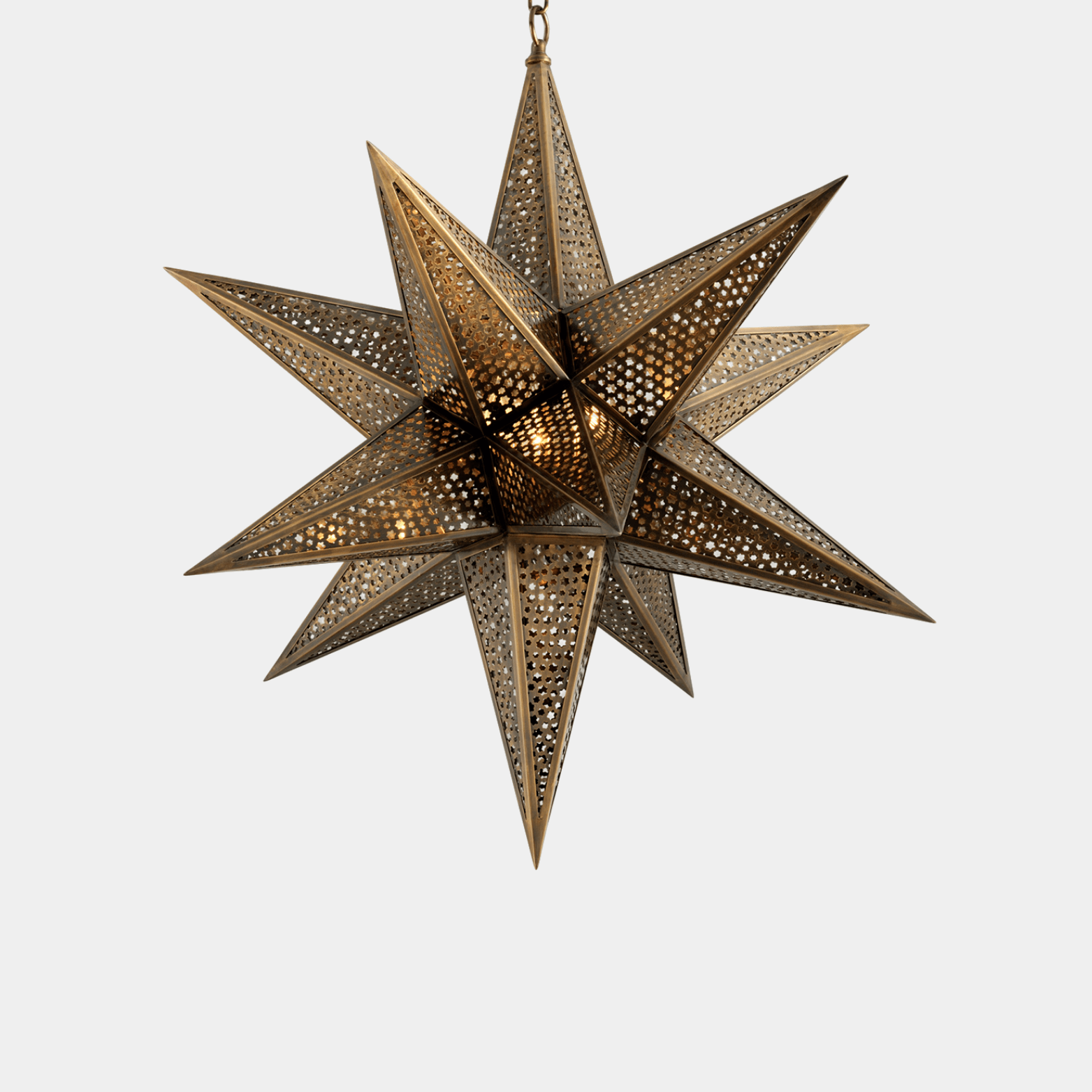 Star Of The East Chandelier - Marble Lotus - Star Of The East Chandelier