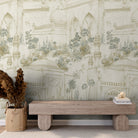 TAJ Gardens - Beige - Marble Lotus - TAJ Gardens - Beige