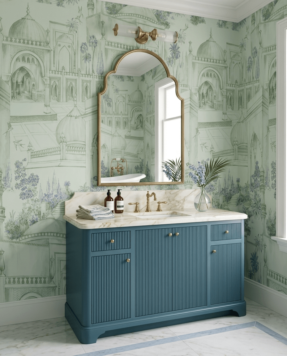 Taj Gardens – Jade Green - Marble Lotus - Taj Gardens – Jade Green