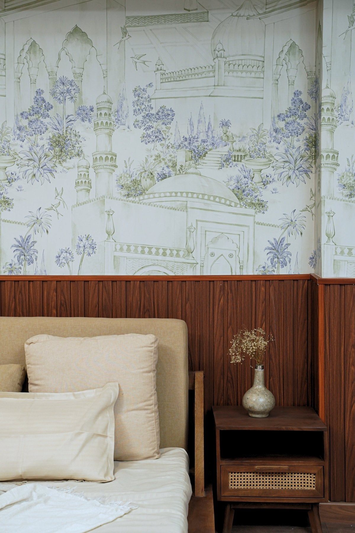 TAJ Gardens - Jade Green - Marble Lotus - TAJ Gardens - Jade Green