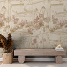 TAJ Gardens - Ochre Yellow - Marble Lotus - TAJ Gardens - Ochre Yellow