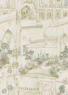 TAJ Gardens - Ochre Yellow - Marble Lotus - TAJ Gardens - Ochre Yellow