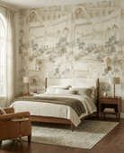 Taj Gardens – Ochre Yellow - Marble Lotus - Taj Gardens – Ochre Yellow