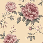 The Rose Heritage, English Floral Wallpaper - Marble Lotus - The Rose Heritage, English Floral Wallpaper