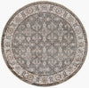 Theodora Brown Handmade Rug - Marble Lotus - Theodara Brown Handmade Rug