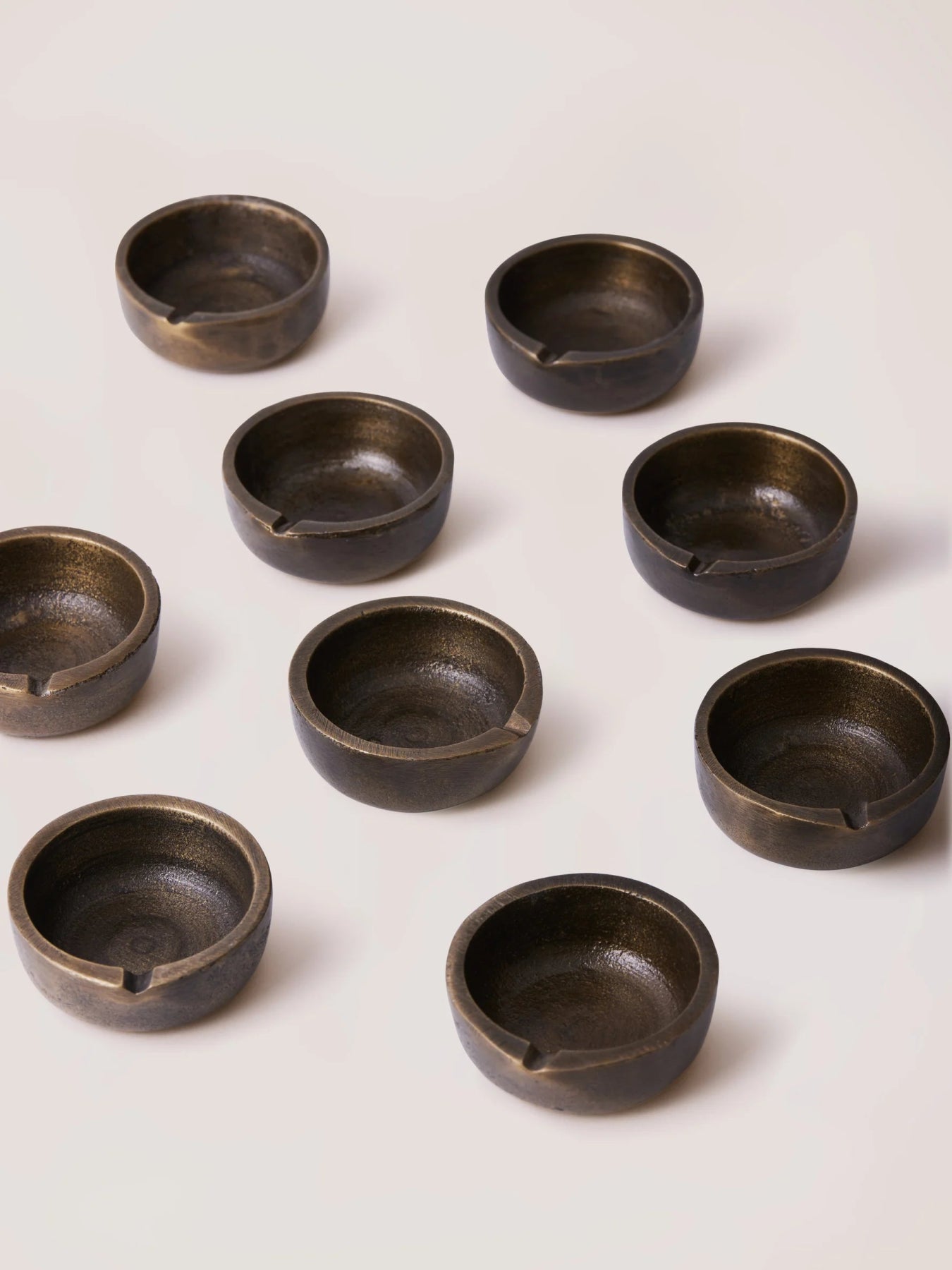 Umbra Tealight Holders, Set of 9 - Marble Lotus - Umbra Tealight Holders, Set of 9