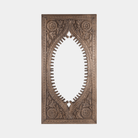 Vintage Distressed Dark Brown Mirror - Marble Lotus - Vintage Distressed Dark Brown Mirror