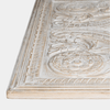 Vintage Distressed White Mirror - Marble Lotus - Vintage Distressed White Mirror