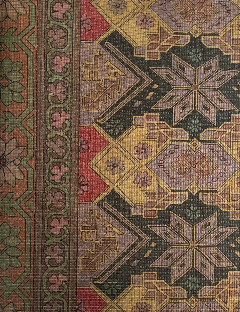Vintage Kilim - Marble Lotus - Vintage Kilim