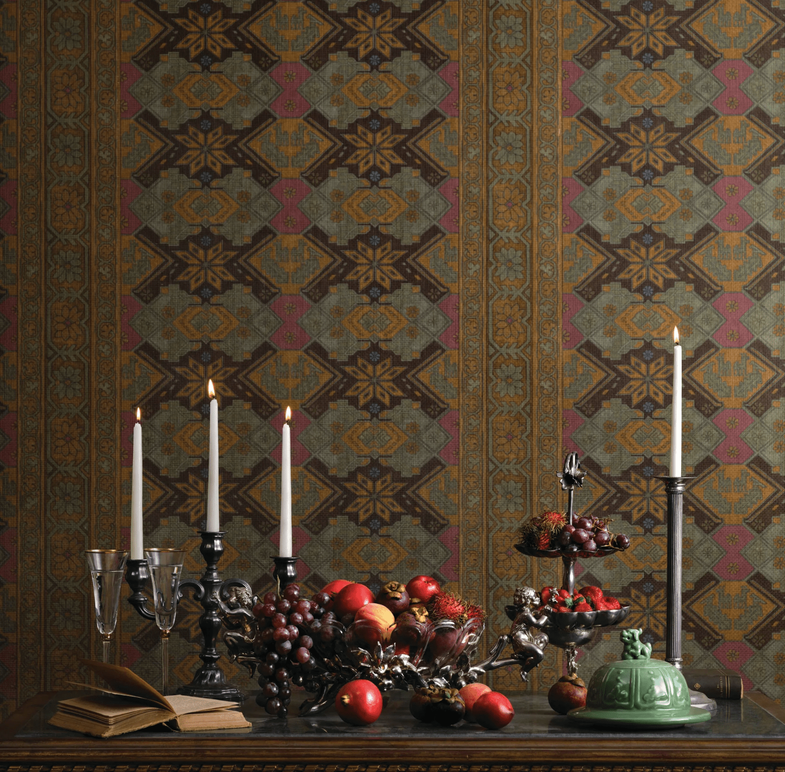 Vintage Kilim - Marble Lotus - Vintage Kilim