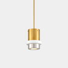 Vintage Polished Beckenham Pendant - Marble Lotus - Vintage Polished Beckenham Pendant