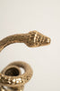 Vintage Serpent Candle Stand - Marble Lotus - Vintage Serpent Candle Stand