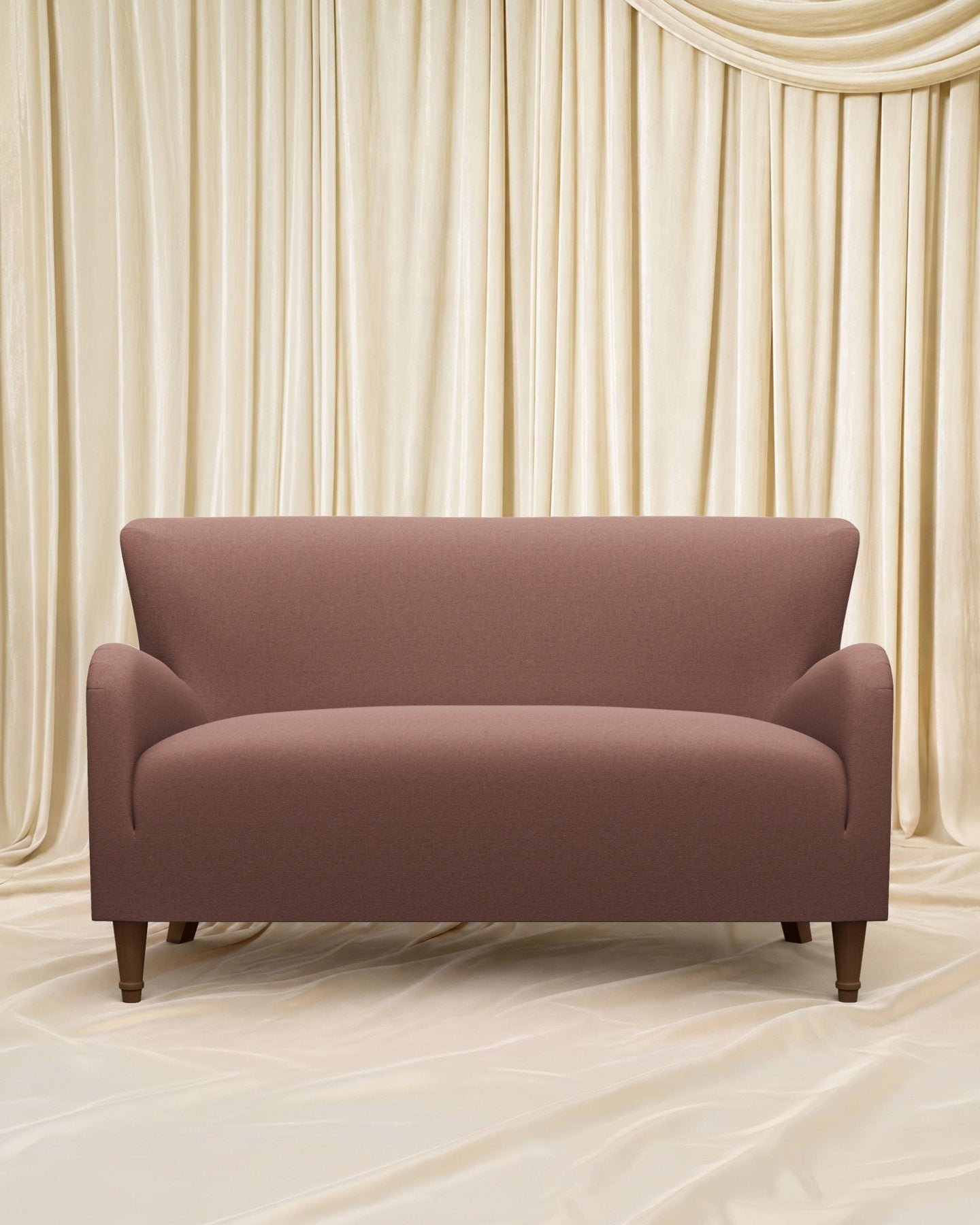 Weave Kristin Loveseat 55" - Marble Lotus - Weave Kristin Loveseat 55"