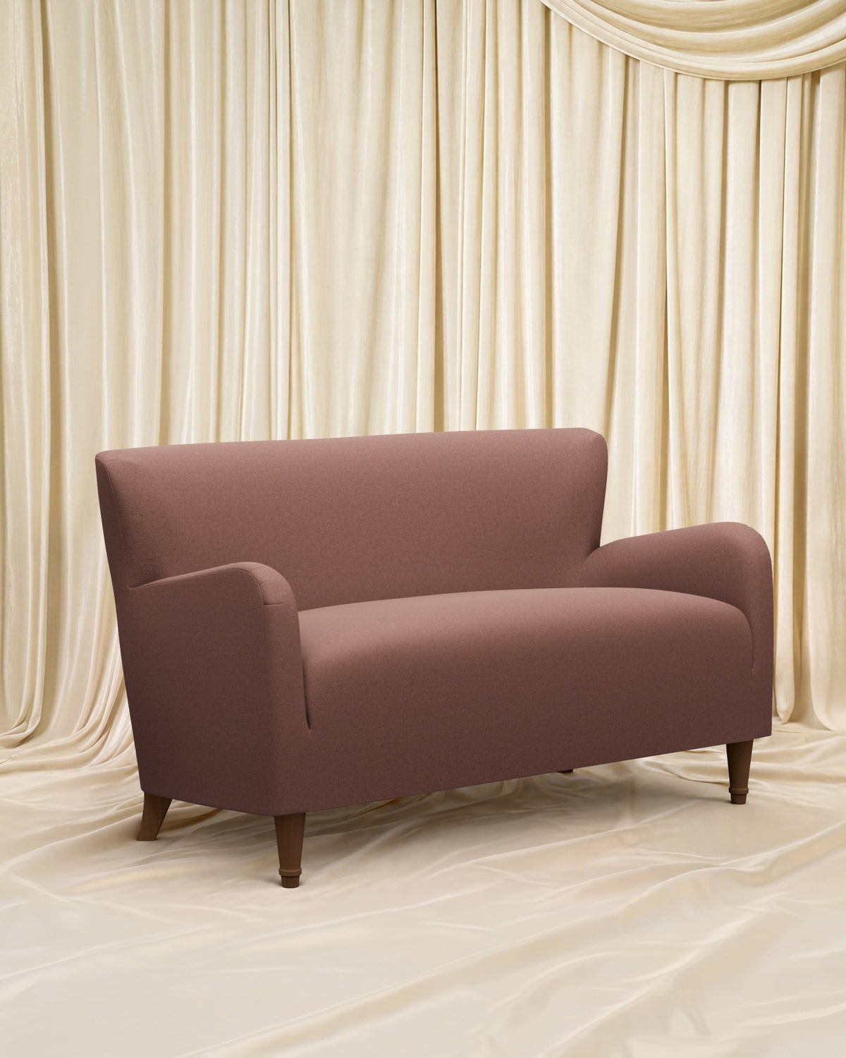 Weave Kristin Loveseat 55" - Marble Lotus - Weave Kristin Loveseat 55"