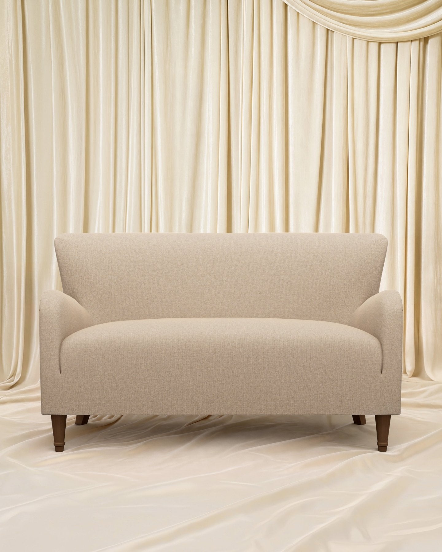 Weave Kristin Loveseat 55" - Marble Lotus - Weave Kristin Loveseat 55"