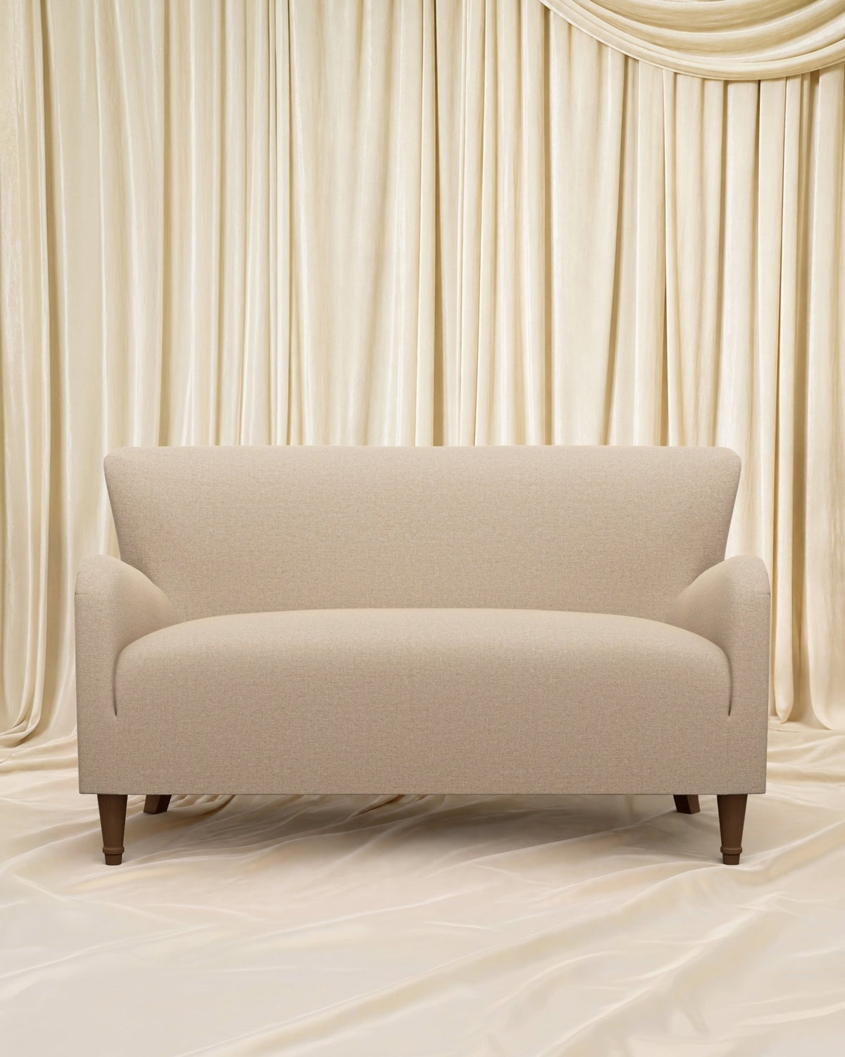 Weave Kristin Loveseat 55" - Marble Lotus - Weave Kristin Loveseat 55"