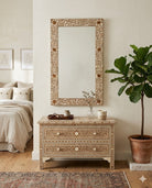Zara Mirror - Marble Lotus - Zara Mirror